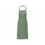 Фартук Andrea плотностью 240 г/м² с регулируемой завязкой на шее - Зеленый яркий
