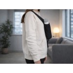 Сумка-слинг Nomad на одно плечо из водостойкого переработанного пластика, черный