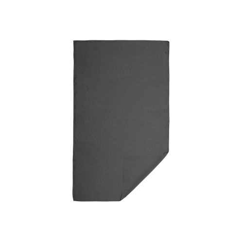 Легкое полотенце Gulpi  из микрофибры RPET с ремешком для складывания, 70*120 см, графит