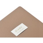 Ежедневник недатированный А5 Total beige с нашивкой, бежевый
