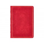 Ежедневник недатированный А5 Royal, красный с бронзовым срезом