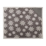 Плед Snowflake новогодний