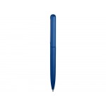 Ручка металлическая шариковая Skate с матовым покрытием, темно-синий
