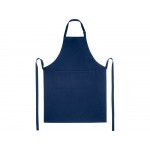 Фартук Andrea плотностью 240 г/м² с регулируемой завязкой на шее - Темно - синий