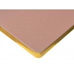 Еженедельник недатированный А6 Morandi. Пыльная роза с нашивкой, пыльно-розовый