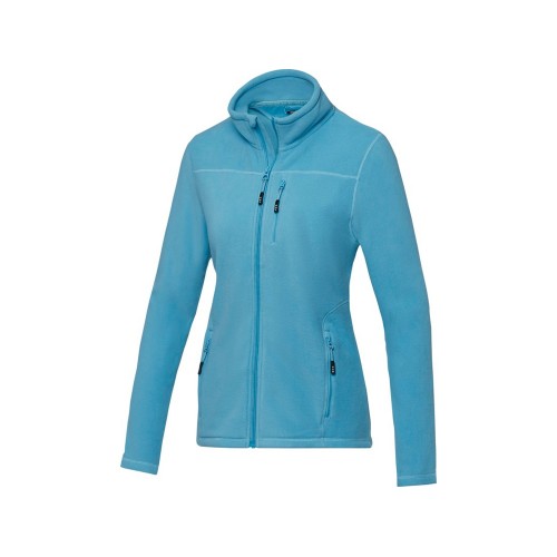 Женская флисовая куртка Amber на молнии из переработанных материалов по стандарту GRS, nxt blue