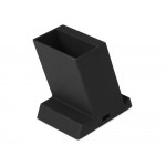 Беспроводная зарядка-подставка с подсветкой Glow box, черный (Р)