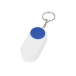 Брелок-футляр для  таблеток Pill, белый/синий