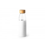 Бутылка стеклянная NAGAMI в силиконовом чехле, 540 мл, прозрачный/белый