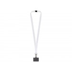 Ланъярд 2,5 см под сублимацию с большим карабином, замком обрыва и большим держателем для телефона из ПЭ