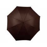 Зонт-трость полуавтоматический, коричневый