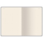 Бизнес-тетрадь А5 Pragmatic Contrast, 40 листов в клетку, черный с салатовым срезом