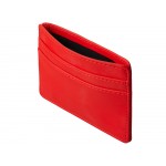 Картхолдер для двух карт и наличных денег с зажимом Crave, красный