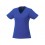 Модная женская футболка Amery  с коротким рукавом и V-образным вырезом, синий