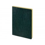 Ежедневник недатированный А5 Megapolis Nebraska Flex, зеленый с золотым обрезом (Р)