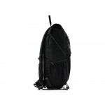 Легкий складывающийся рюкзак-мессенджер Venturer Eco, черный