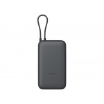 Внешний аккумулятор с встроенным кабелем Xiaomi Power Bank 20000mAh (Integrated Cable) GL Dark Gray