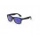 Солнцезащитные очки CIRO с зеркальными линзами, черный/королевский синий