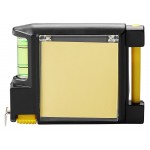 Рулетка на 2 м с уровнем и блоком для записей Nerd