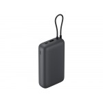 Внешний аккумулятор с встроенным кабелем Xiaomi Power Bank 20000mAh (Integrated Cable) GL Dark Gray