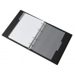 Блокнот на кольцах Favor, черный