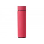 Термос FAMILY MARK LED, soft touch (Фуксия)