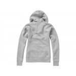 Толстовка Арора женская с капюшоном, серый меланж