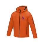Notus мужская утепленная куртка из софтшелла - Оранжевый