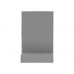 Беспроводная зарядка-подставка с подсветкой Glow box, серый (Р)