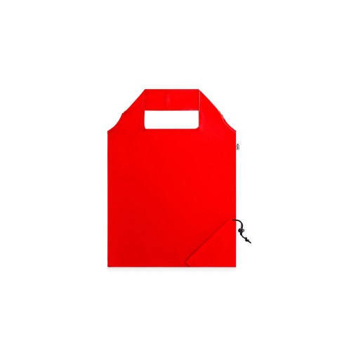 BEIRA. Складная сумка из rPET, красный