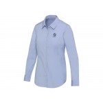 Carnelian женская рубашка из поплина - Голубой