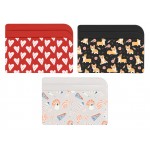 Картхолдер для 3-х карт с возможностью полноцветной  УФ-печати, софт-тач