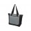 Двухцветная эко-сумка Reclaim на молнии объемом 15 л, изготовленная из переработанных материалов по стандарту GRS, серый яркий