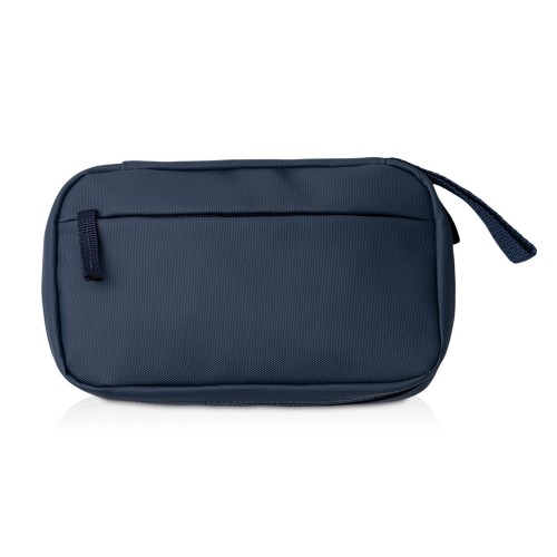 Косметичка-органайзер DULAC/ЛАВИЯ из искусственной кожи, синий нейви