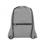 Складной рюкзак со шнурком Hoss, heather medium grey