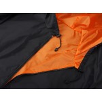 Дождевик Bi-color унисекс, оранжевый/черный