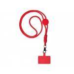 Ремешок на шею для телефона Нэко, красный