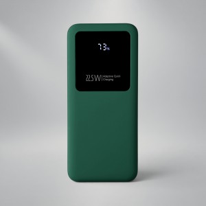 Внешний аккумулятор Kris soft touch, 10000mAh (Тёмно-зелёный)