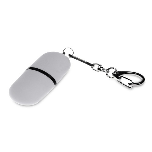 Флешка Goutte Soft-touch на 256 Гб, белый