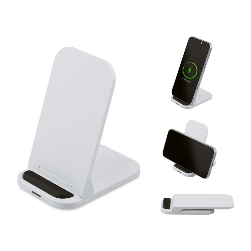 Беспроводное зарядное устройство Foldy, 15 Вт, белый