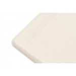Блокнот Notepeno 130x205 мм с тонированными линованными страницами, белый