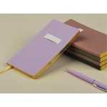 Еженедельник недатированный А6 Total beige с нашивкой, бежевый