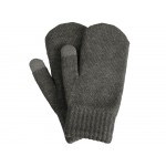 Варежки Dunant, темно-серый меланж