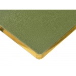 Еженедельник недатированный А6 Verde с нашивкой, зеленый