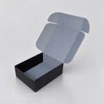 Коробка подарочная Колорит лайт МГК, размер XL, 23,5 х 30 х 10,5 см., черный