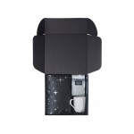 Подарочный набор с кружкой, подносом, свечой и чаем, белый