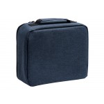 Сумка-холодильник из переработанного полиэстера Сотэк (SOTEK), меланжевый синий