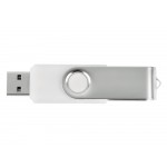 Флеш-карта USB 2.0 2 Gb Квебек, белый