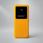 Внешний аккумулятор Kris soft touch, 10000mAh (Жёлтый)