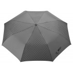 Зонт-полуавтомат складной Marvy с проявляющимся рисунком, серый